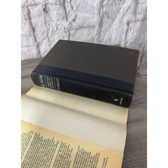 1986 1ST PRINT- His Way The Unauthorized Biography of Frank Sinatra by Kelley HC - Picture 4 of 9